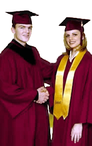 Bachelor Graduation Gown. 13 Colors – Degree Threads